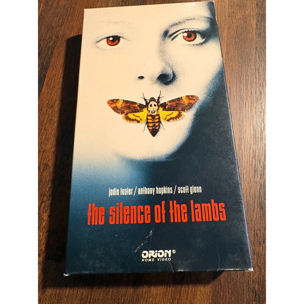The Silence of the Lambs VHS 1991 Orion Home Video Horror Movie Jodie Foster